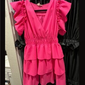 Entro: Mini Ruffle Dress